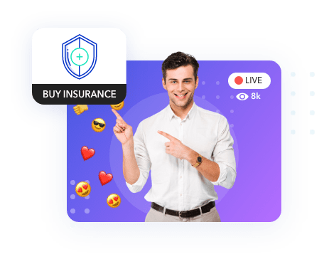 Banking Financial Services Insurance Brands using Channelize.io Live Shopping Platform to boost sales